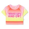 Billieblush Graphic-print T-shirt In Yellow