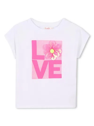 Billieblush Kids' T-shirt In White