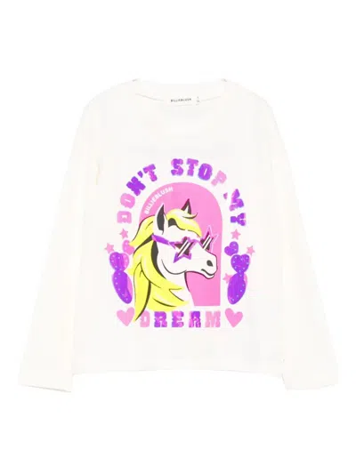 Billieblush Kids' T-shirt In White