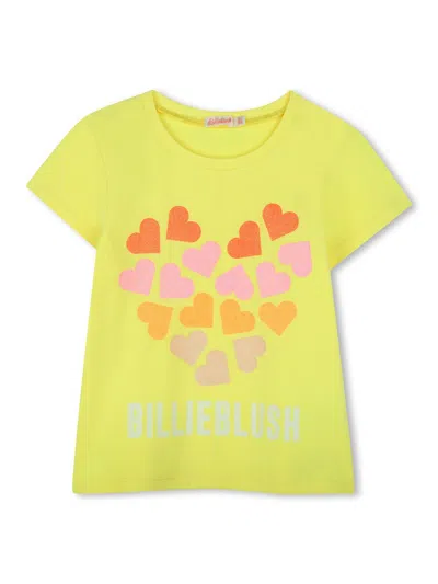 Billieblush Kids' T-shirt In Yellow