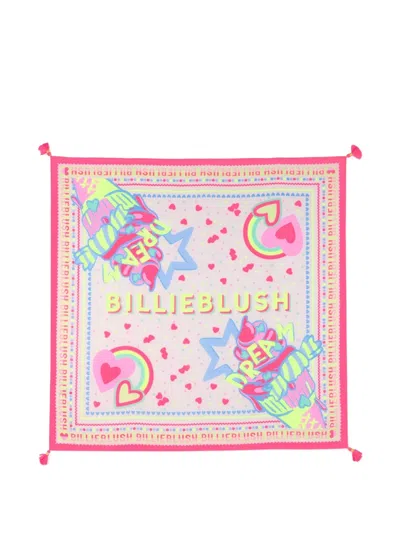 Billieblush Kids' Tassel-detail Scarf In Multi