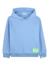 Billieblush Text-print Hoodie In Blue