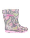 Billieblush Toddler Girl Ankle Boots Lilac Size 10c Rubber In Purple