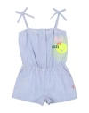Billieblush Toddler Girl Jumpsuit Blue Size 6 Cotton In Blue