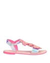 Billieblush Toddler Girl Sandals Azure Size 10c Textile Fibers In Blue