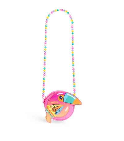 Billieblush Kids' Toucan Cross-body Bag In Pink