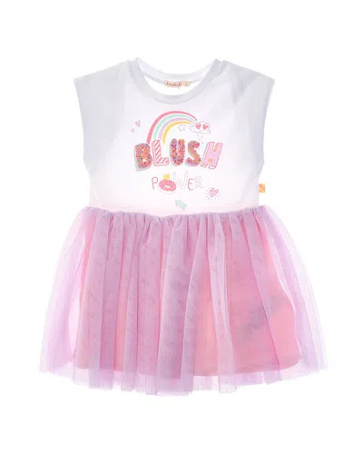Billieblush Kids' Tulle Dress In Pink