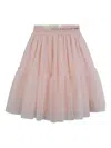 Billieblush ラッフル チュールスカート In Pink