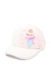 Billieblush Ice Cream-patch Cap In Pink