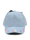 Billieblush Sequin-embellished Denim Cap In Blue