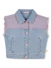 Billieblush Sequin-embellished Gilet In Blue