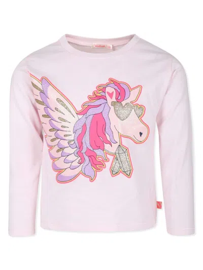 BILLIEBLUSH UNICORN-PRINT T-SHIRT