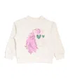 Billieblush Sequin-embellished Sweatshirt In Beige