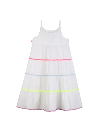 Billieblush Vestito Con Spalline In White