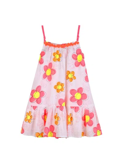 Billieblush Vestito Con Stampa Floreale In Pink