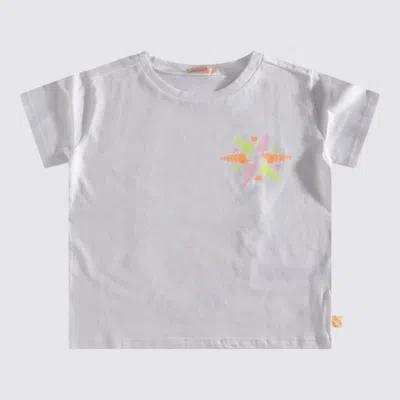 Billieblush Kids' White Cotton T-shirt