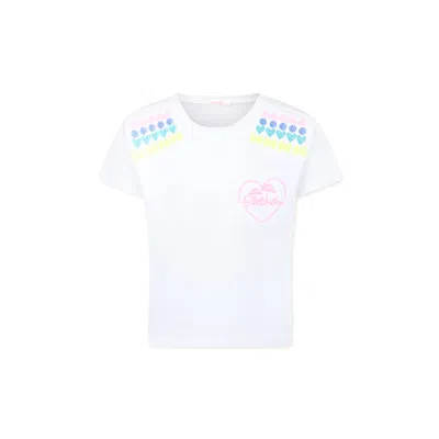 Billieblush Kids' Short-sleeved T-shirt In White