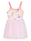 Billieblush X Disney Characters-print Mini Skirt In Pink