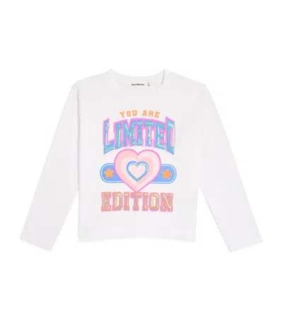 Billieblush Kids' You Are Limited Edition T-shirt In White