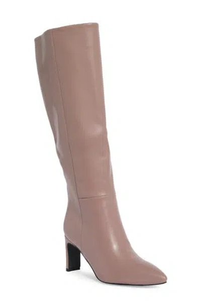 Billini Antoinette Faux Leather Knee High Boot In Brown