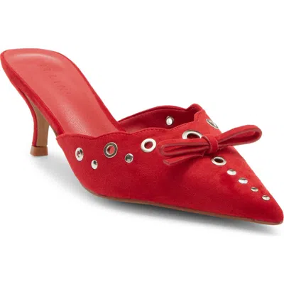 Billini Elio Kitten Heel Pump In Red