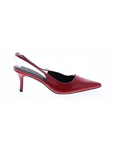 Pre-owned Billini Heels In Red