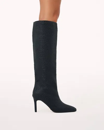 Billini Jacqueline Knee High Stiletto Boot In Black