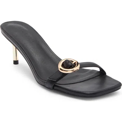 Billini Lyon Buckle Sandal In Black