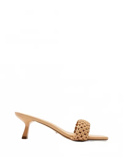 Billini Michelle Braided Strap Heels In Desert In Neutral