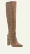Billini Milla Long Boot In Light Taupe In Multi