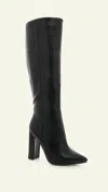 Billini Milla Women's Long Boot In Black Scale In Multi