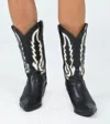 Billini Norva Western Pointed Toe Boot In Black