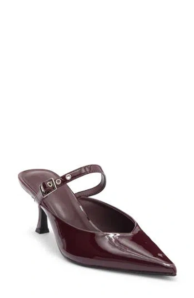 Billini Olinda Mary Jane Mule In Burgundy