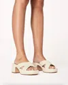 BILLINI PENNIE SANDALS IN IVORY