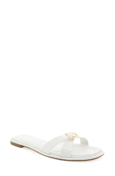 Billini Perline Slide Sandal In Bone Croc