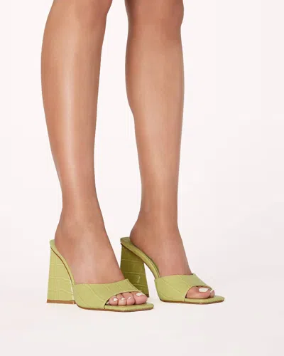 Billini Quinn Sandal In Apple Croc In Animal Print