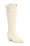 Billini Udel Cowboy Boot In White
