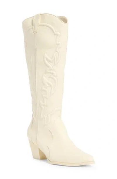 Billini Udel Cowboy Boot In White