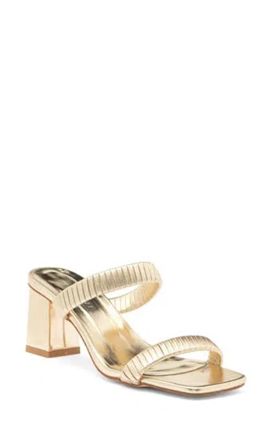 Billini Ula Sandal In Antique Gold
