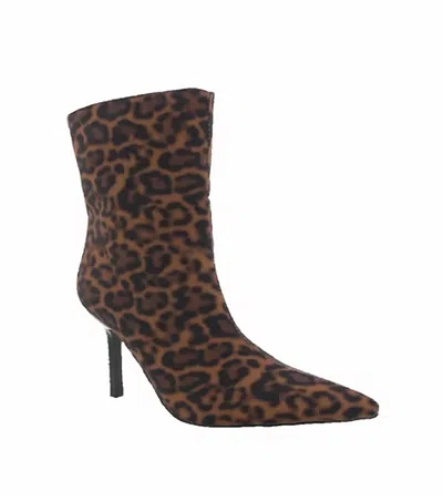 Billini Vesta Ankle Boot In Leopard In Animal Print