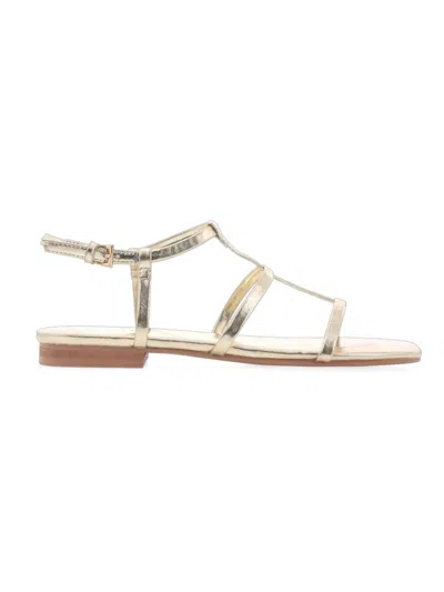 Billini Women's Acacia Metallic Sandal In Silver In Nude