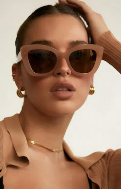 Billini Women's Acetate Sunglasses In Tan In Brown