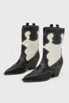 Billini Women's Adriel Boots In Black/ivory In Multi