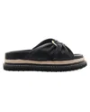 Billini Women's Ambrose Platform Slide Sandal In Black In Black