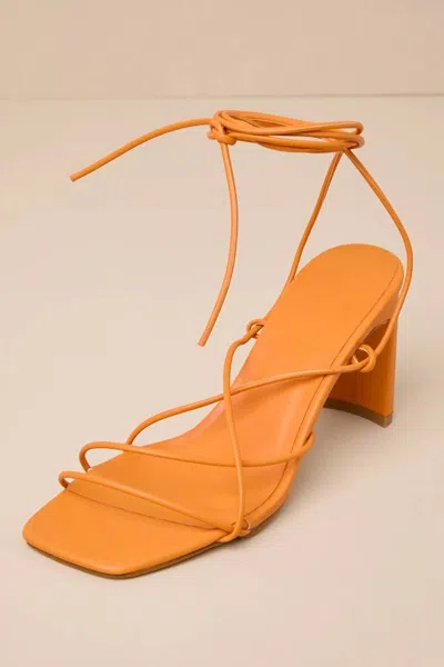 Billini Women Beatrice Heel In Tangerine