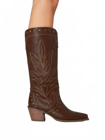Billini Women's Damica Western Boot In Brown