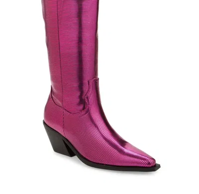 Billini Women's Eileen Cowboy Riding Boots In Pink In Multi