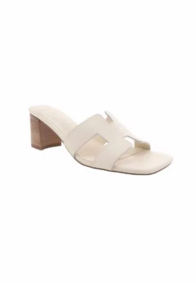 Billini Women's Elcie Block Heel In Bone In Purple