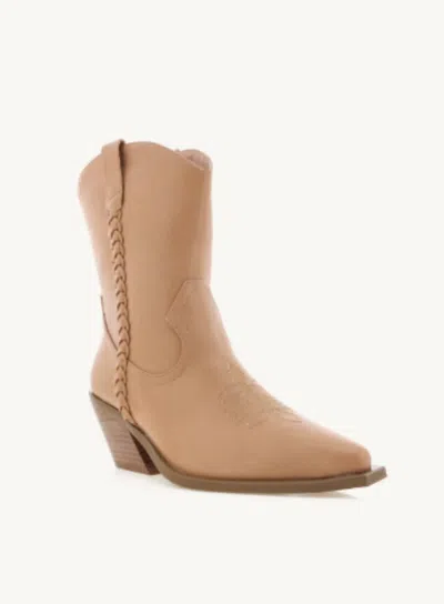 Billini Women's Ellenora Western Booties In Desert In Brown