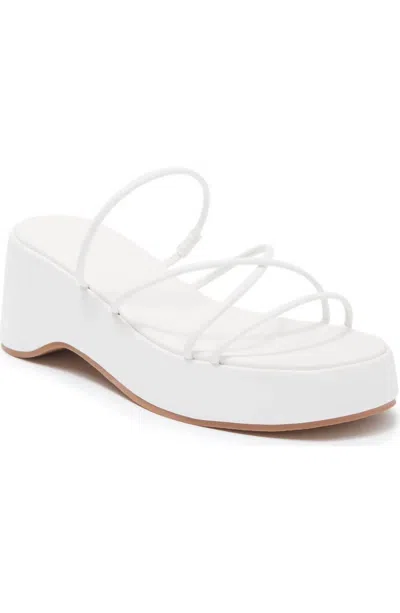 Billini Women's Harris Platform Sandal In White